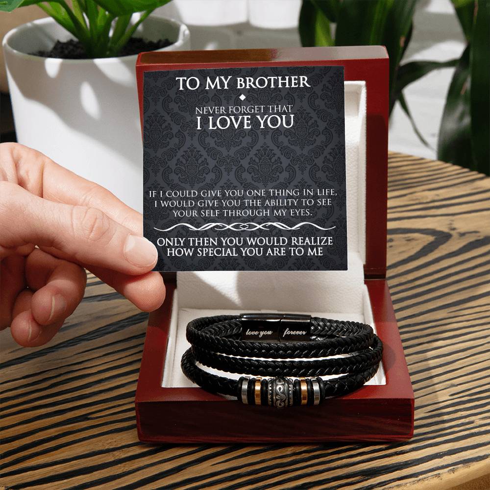 To My Brother. If I Could......- Bracelet