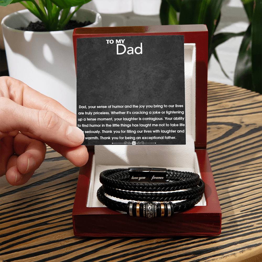 To My Dad. your sense..... - Bracelet